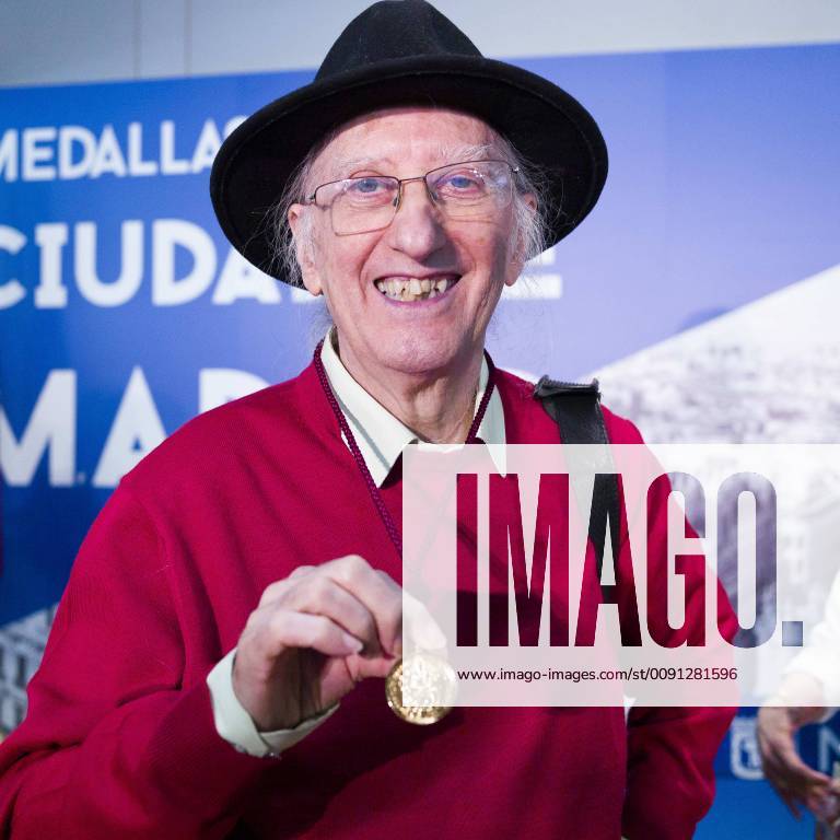 Madrid, Spain - Ilusionist Juan Tamariz attends the Madrid Golden Medal at Retiro Park on May 15, 2019 in Madrid, Spain. Madrid Spain - ZUMAn230 20190516_zaa_n230_008