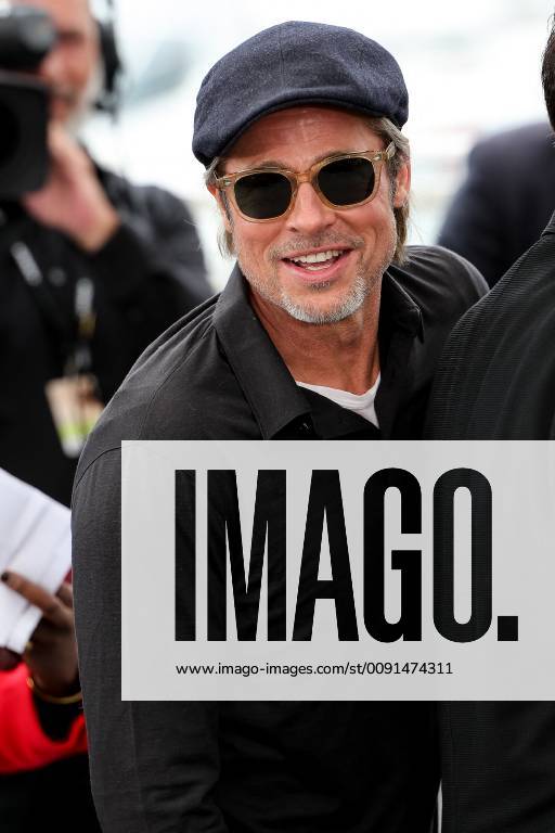 Brad Pitt on the ONCE UPON A TIME... IN HOLYWOOD Photocall during the 2019 Cannes Film Festival on May 22, 2019 at Palais des Festivals in Cannes, France. (Photo by Lyvans Boolaky imageSPACE MediaPunch)