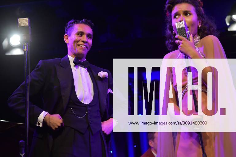 German Dubbing Award 2019 David Hermlin with his sister Rachel Award of the German Dubbing Award 2019 in the TIP at Knazlermat in Berlin on 23 05 2019 photopress müller