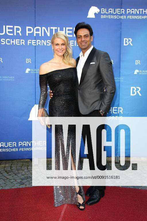 Natascha Grün and Param Multani arriving for the presentation of the Bavarian Television Prize on 24 05 2019 at the Prinzregententheater in Munich Bavarian Television Prize 2019 in Munich