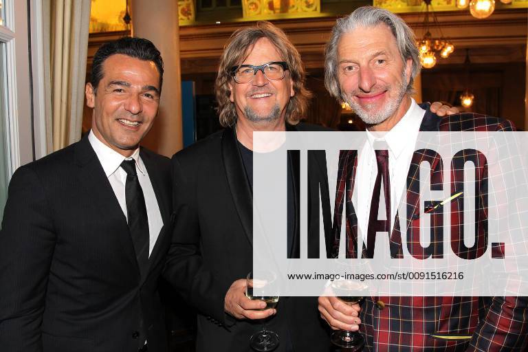 Erol Sander, Martin Krug and Rufus Beck at the presentation of the Bavarian Television Prize at the Prinzregententheater in Munich on 24 05 2019 Bavarian Television Prize 2019 in Munich