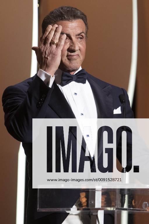 Sylvester Stallone at the award ceremony during the 72nd Cannes Film Festival at the Palais des Festivals on May 25, 2019 in Cannes, France Foto:xR.xWagnerx xFuturexImage