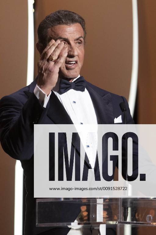 Sylvester Stallone at the award ceremony during the 72nd Cannes Film Festival at the Palais des Festivals on May 25, 2019 in Cannes, France Foto:xR.xWagnerx xFuturexImage