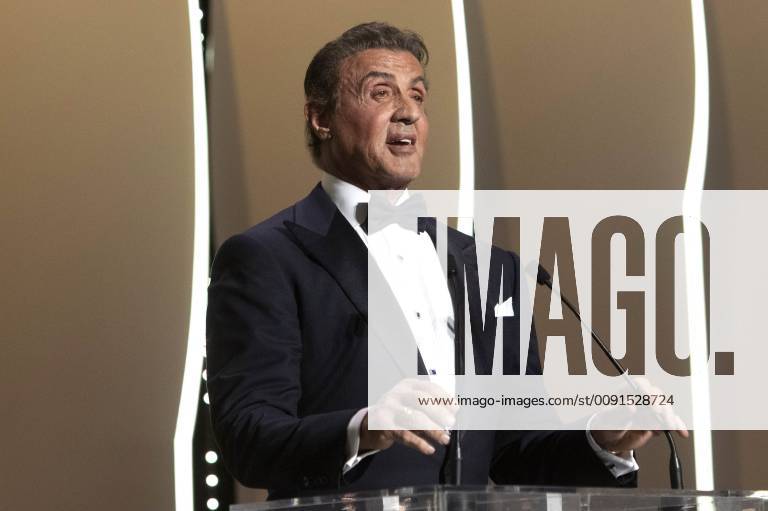 Sylvester Stallone at the award ceremony during the 72nd Cannes Film Festival at the Palais des Festivals on May 25, 2019 in Cannes, France Foto:xR.xWagnerx xFuturexImage