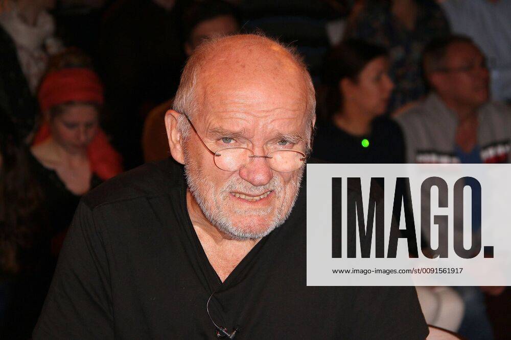 Peter Lindbergh guest at the M Lanz ZDF talk show on 28 05 2019 in Hamburg M Lanz ZDF talk show on 28 05 2019 in Hamburg