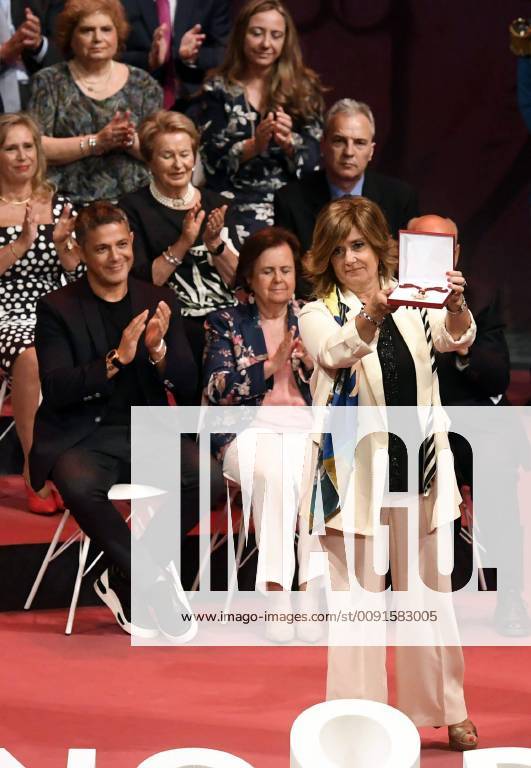 The singer Alejandro Sanz receives the gold medal of the city of Seville that names him as an adopted son, Thursday, May 30, 2019 Cordon Press