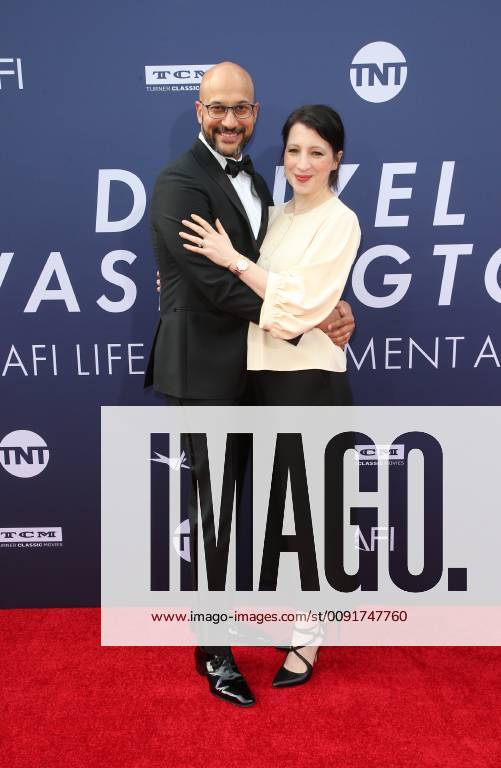 HOLLYWOOD, CA - JUNE 6: Keegan-Michael Key, Elisa Pugliese, at The American Film Institute s 47th Life Achievement Award Gala Tribute To Denzel Washington at the Dolby Theatre in Hollywood, California on June 6, 2019.