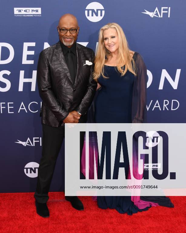 Hollywood, California, USA - James Pickens Jr. and Lori McCreary attends American Film Institute s 47th Life Achievement Award Gala honoring Denzel Washington at Hollywood and Highland in Hollywood, California. Hollywood USA - ZUMAb173 20190606_zap_b173_106