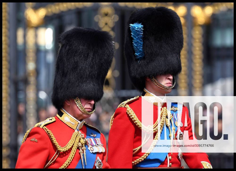 . 08 06 2019. London, United Kingdom. Trooping the Colour. Prince Charles and Prince William join HM Queen Elizabeth II accompanied by other members of the Royal Family attends Trooping the Colour in central London. xAndrewxParsonsx xi-Imagesx IIM-19777-0024