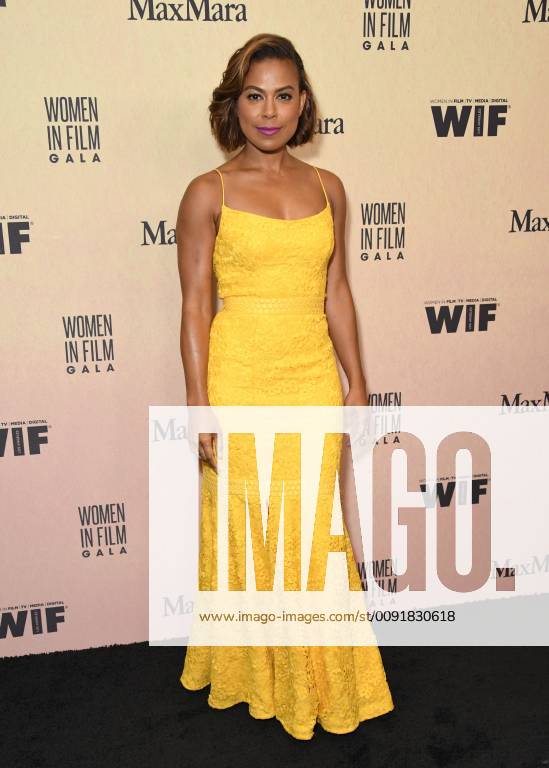 Beverly Hills, California - Toni Trucks. Women In Film Annual Gala 2019 Presented By Max Mara held at Beverly Hilton Hotel. Photo Credit: Birdie Thompson AdMedia 241683 2019-06-12 California Beverly Hills Etats-Unis