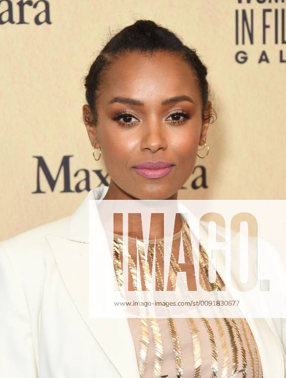 Beverly Hills, California - Melanie Liburd. Women In Film Annual Gala 2019 Presented By Max Mara held at Beverly Hilton Hotel. Photo Credit: Birdie Thompson AdMedia 241683 2019-06-12 California Beverly Hills Etats-Unis