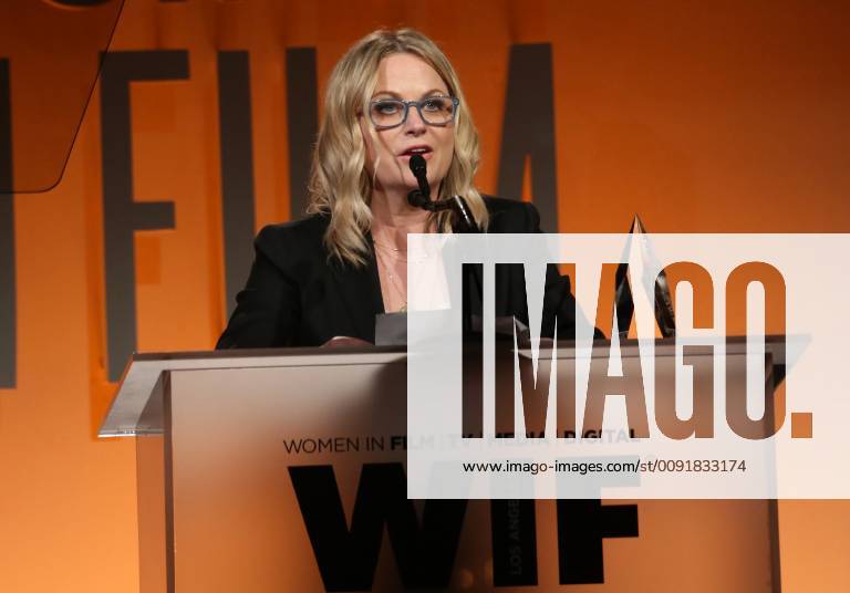 BEVERLY HILLS, CA - JUNE 12: Amy Poehler, at the 2019 Women In Film Annual Gala_Inside at the Beverly Hilton Hotel in Beverly Hills, California on June 12, 2019.