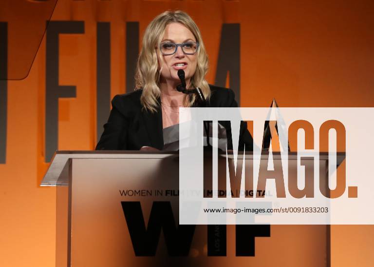 BEVERLY HILLS, CA - JUNE 12: Amy Poehler, at the 2019 Women In Film Annual Gala_Inside at the Beverly Hilton Hotel in Beverly Hills, California on June 12, 2019.