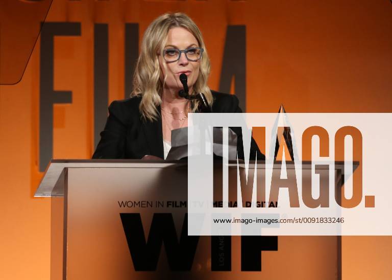 BEVERLY HILLS, CA - JUNE 12: Amy Poehler, at the 2019 Women In Film Annual Gala_Inside at the Beverly Hilton Hotel in Beverly Hills, California on June 12, 2019.