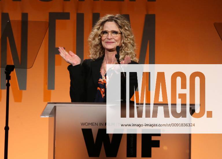 BEVERLY HILLS, CA - JUNE 12: Kyra Sedgwick, at the 2019 Women In Film Annual Gala_Inside at the Beverly Hilton Hotel in Beverly Hills, California on June 12, 2019.