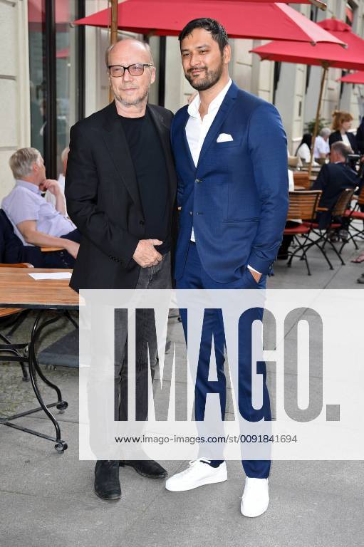 Paul Haggis, Mark Olan Dreesen at the Berlin TV Series Award 2019 at the TITANIC Hotel am Gendarmenmarkt in Berlin on 13 06 2019