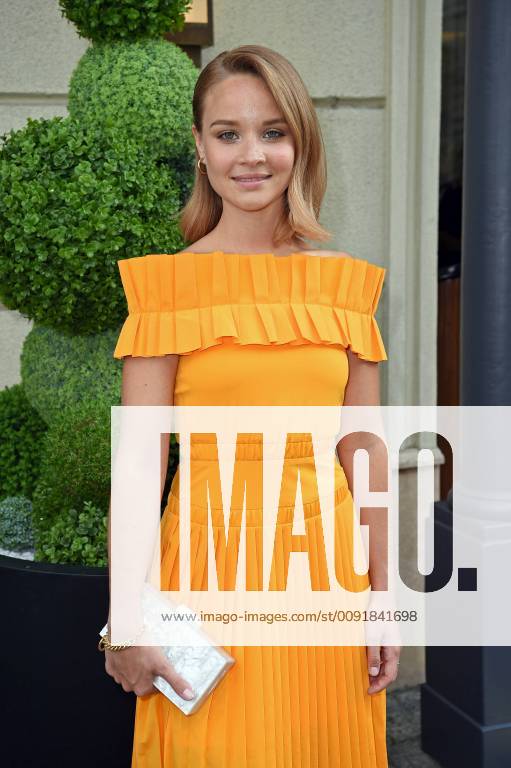 Sonja Gerhardt dress by Malaikaraiss at the Berlin TV Series Award 2019 at the TITANIC Hotel am Gendarmenmarkt in Berlin on 13 06 2019