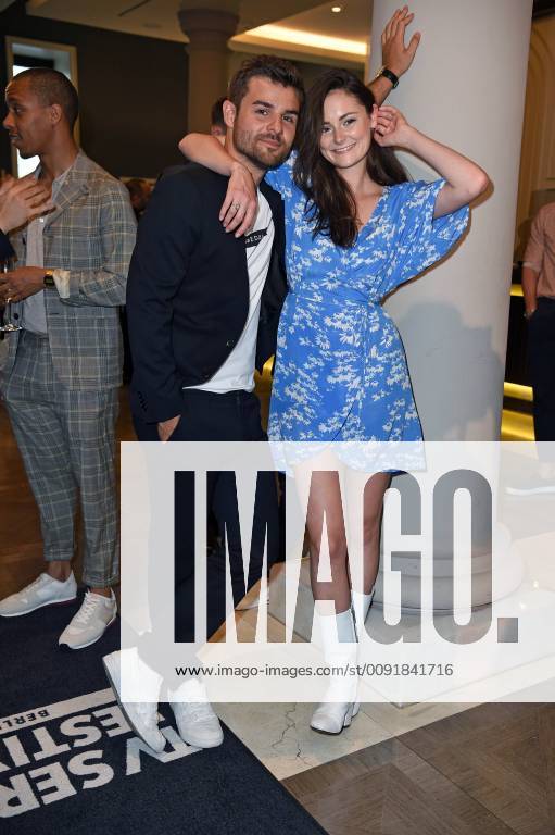 Lucas Reiber, Lea van Acken at the Berlin TV Series Award 2019 at the TITANIC Hotel am Gendarmenmarkt in Berlin on 13 06 2019