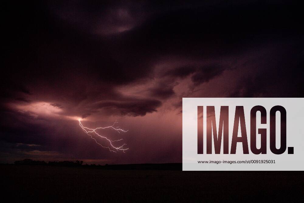 Thunderstorms and storms Near Halle Saale , Halle Saale Sachsen Anhalt Germany