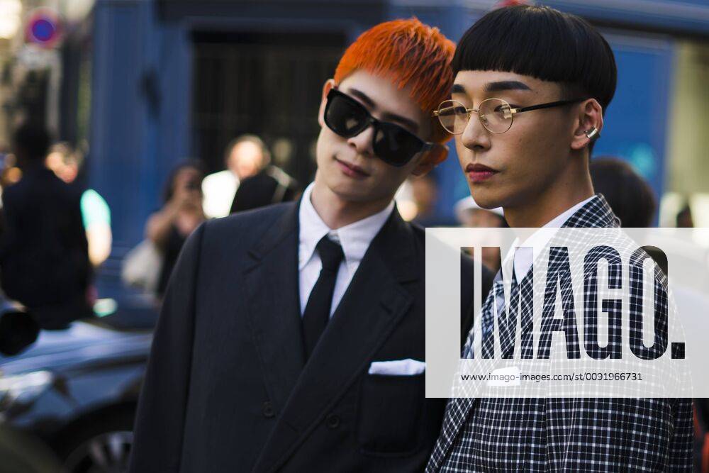 Paris, France - A guest is seen at Street Style : Paris Fashion Week - Menswear Spring Summer 2020 : Day 5 At Thom Browne fashion show, 22 June 2019, Paris, France Paris France - ZUMAn230 20190622_zaa_n230_705