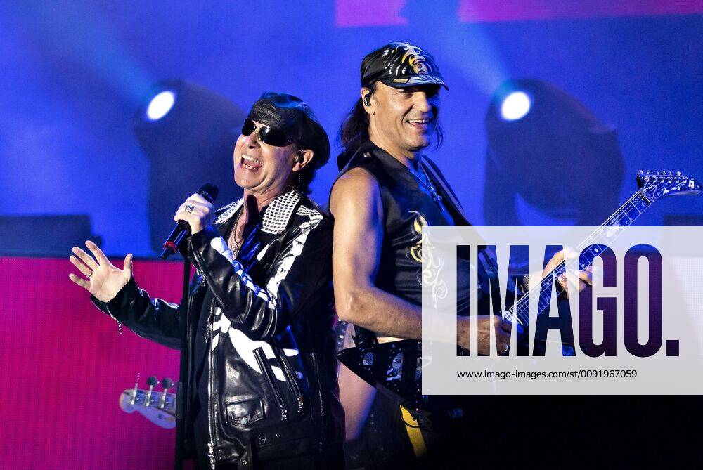 Copenhell 2019 The German group Scorpions plays at Helviti Scenen during Copenhell 2019 heavy metal festival Saturday June 22, 2019 at Refshaleoeen in Copenhagen, Copenhagen,