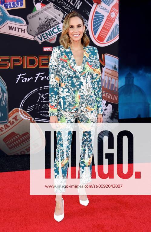 Arriving at the premiere of Spider-Man: Far From Home in Hollywood, California - June 26, 2019 - Hollywood Premiere of Spider-Man: Far From Home, Hollywood California United States TCL Chinese Theatre IMAX