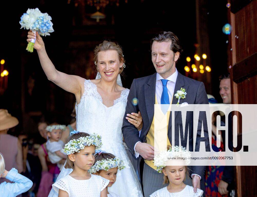 Hochzeit Wedding of Prince Joachim Albrecht von Preussen and Countess Angelina zu Solms-Laubach at the Montes-Sion church at Mallorca.