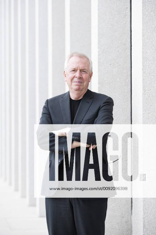 Architect David Chipperfield at James Simon Galerie during a press preview on 1 July 2019 Press preview James Simon Galerie in Berlin