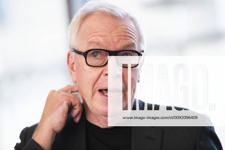 Architect David Chipperfield at James Simon Galerie during a press preview on 1 July 2019 Press preview James Simon Galerie in Berlin