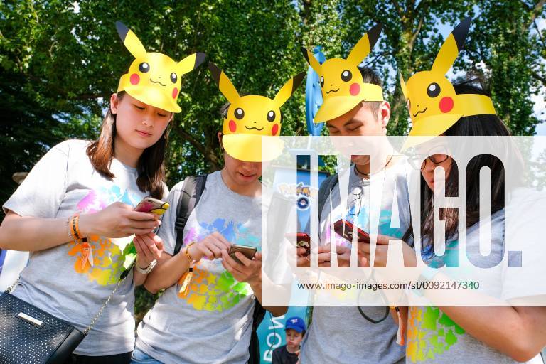 Players attend Pokemon Go Fest at Dortmund Westfalenpark on July 05, 2019 Mobile game developer Niantic held the four day Pokemon Go Fest in Dortmund from Thursday to Sunday, with thousands of players attending the event POKEMON GO Festival in Dortmunder Westfalenpark from 4 7 to 7 7 7 2019 Dortmund, Germany
