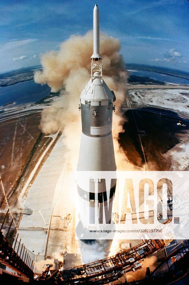 On July 16, 1969, the massive, 363-feet tall Saturn V rocket launched on the Apollo 11 mission from Pad A, Launch Complex 39, Kennedy Space Center, at 9:32 a.m. EDT. Onboard the Apollo 11 spacecraft are astronauts Neil A. Armstrong, commander; Michael Collins, command module pilot; and Edwin E. Aldrin Jr., lunar module pilot. Apollo 11 was the United States first lunar landing mission. While astronauts Armstrong and Aldrin descended in the Lunar Module Eagle to explore the Sea of Tranquility region of the moon, astronaut Collins remained with the Command and Service Modules Columbia in lunar orbit. Apollo 11 landed on the lunar surface 50 years ago this month on July 20, 1969. NASA WAX2019070930 NASA