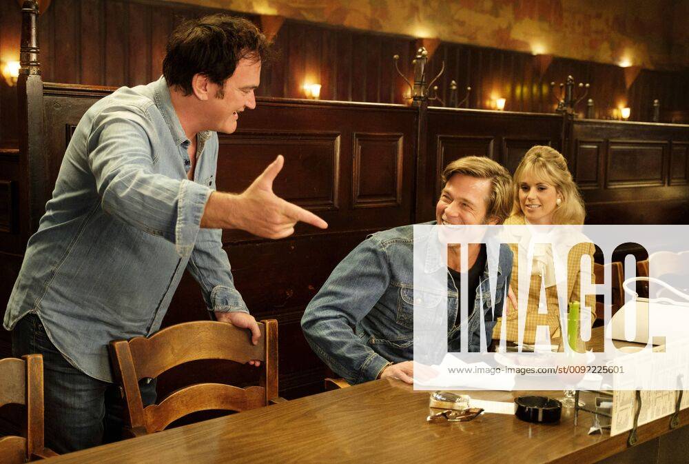 Quentin Tarantino, Brad Pit, Once Upon a Time in Hollywood (2019) Photo Credit: Sony Pictures Releasing The Hollywood Archive Los Angeles CA