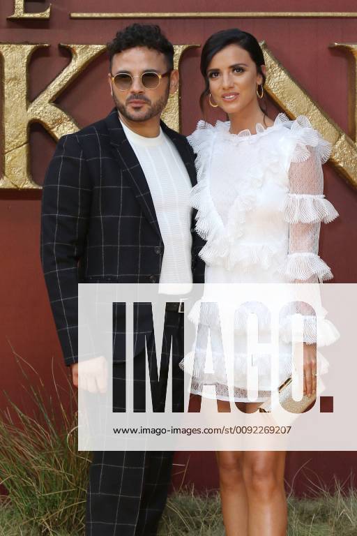 Ryan Thomas and Lucy Mecklenburgh attend the European Premiere of Disney s The Lion King at Odeon Luxe Leicester Square in London. JULY 14th 2019 MESx192539