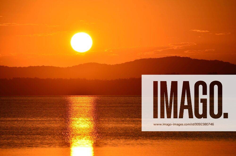 Hot sunset