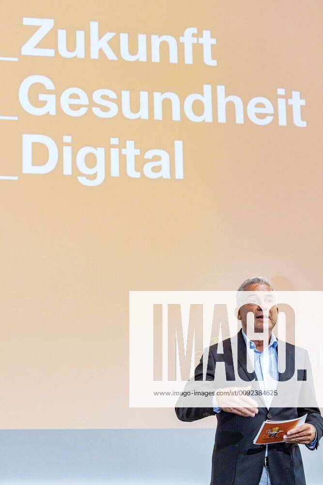 DEU, Germany, Baden Württemberg, Tuttlingen, 19 07 2019 Thomas Strobl Minister of the Interior and Digitisation BW digital@bw Festival Future Health Digital in Tuttlingen At the World Centre for Medical Technology, the Baden-Württemberg state government is focusing on the health sector Digitisation is a f