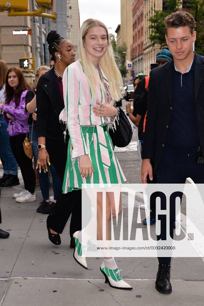 Hunter Schafer attending the Build Series in New York City - July 23, 2019 - Hunter Schafer in New York City, New York City New York United States