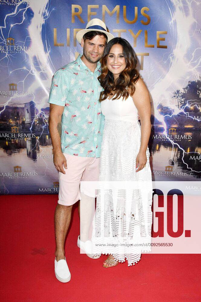 Nina Moghaddam with Dominik Kowalski at the Remus Lifestyle Night 2019 at the Llaut Palace Hotel Palma, 01 08 2019 Foto:xF.xFuturexImage