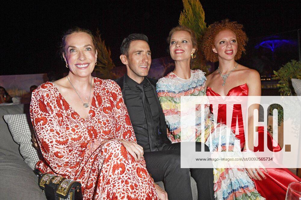 Tatjana Patitz, Marcel Remus, Eva Herzigova and Anna Ermakova at the Remus Lifestyle Night 2019 at the Llaut Palace Hotel Palma, 01 08 2019 Foto:xF.xFuturexImage