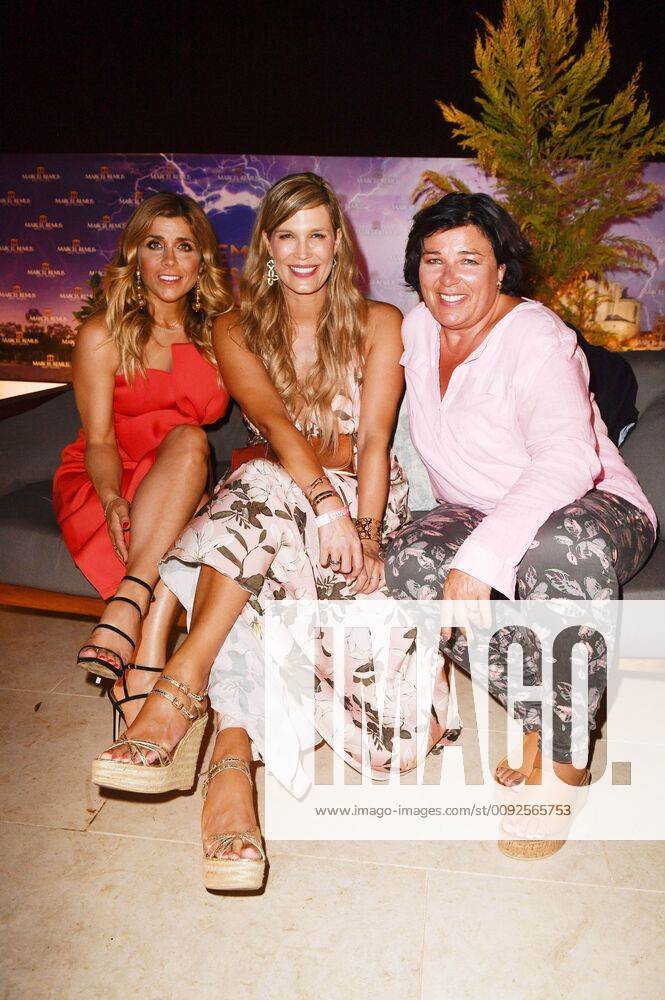 Panagiota Petridou, Verena Wriedt and Vera Int Veen at the Remus Lifestyle Night 2019 at the Llaut Palace Hotel Palma, 01 08 2019 Foto:xF.xFuturexImage