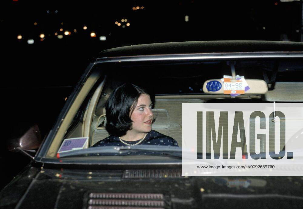 Former White house intern MONICA LEWINSKY (L) and her attorney NATHANIEL SPEIGHTS (not seen) arrives at a restaurant in Washington, DC. Lewinsky testified before a grand jury investigating the alleged affair and cover-up between herself and US President Bill Clinton. Monica Samille Lewinsky (born July 23, 1973) is an American woman with whom United States President Bill Clinton admitted to having had an inappropriate relationship while she worked at the White House in 1995 and 1996. The affair and its repercussions, which included Clinton s impeachment, became known as the Lewinsky scandal. Washington USA - ZUMAr142 19980820_new_r142_055