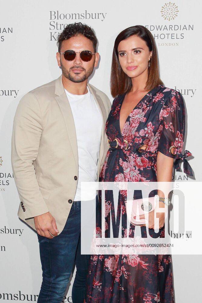 Ryan Thomas and Lucy Mecklenburgh attend the Bloomsbury Street Kitchen VIP Opening Party in London. AUGUST 8th 2019 GBHx192861
