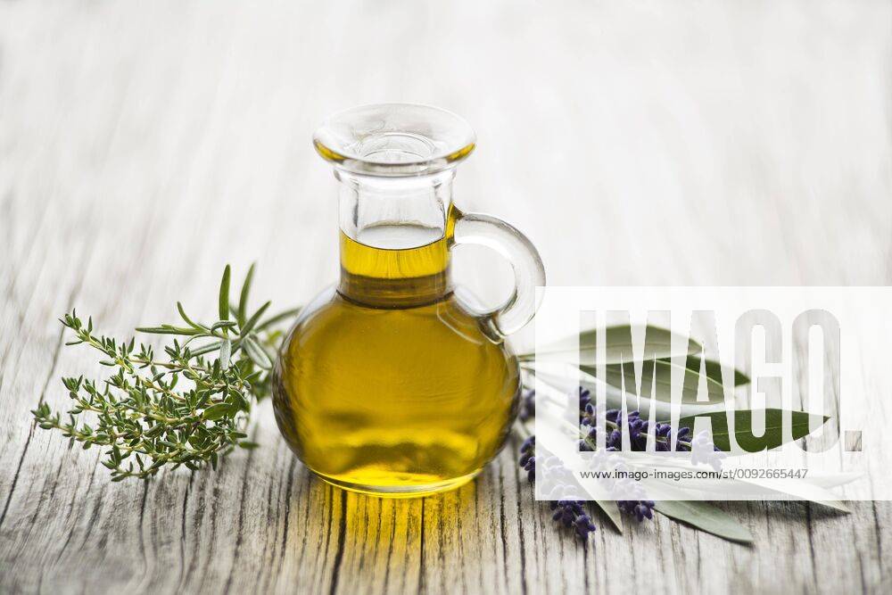 Olive oil with herbs