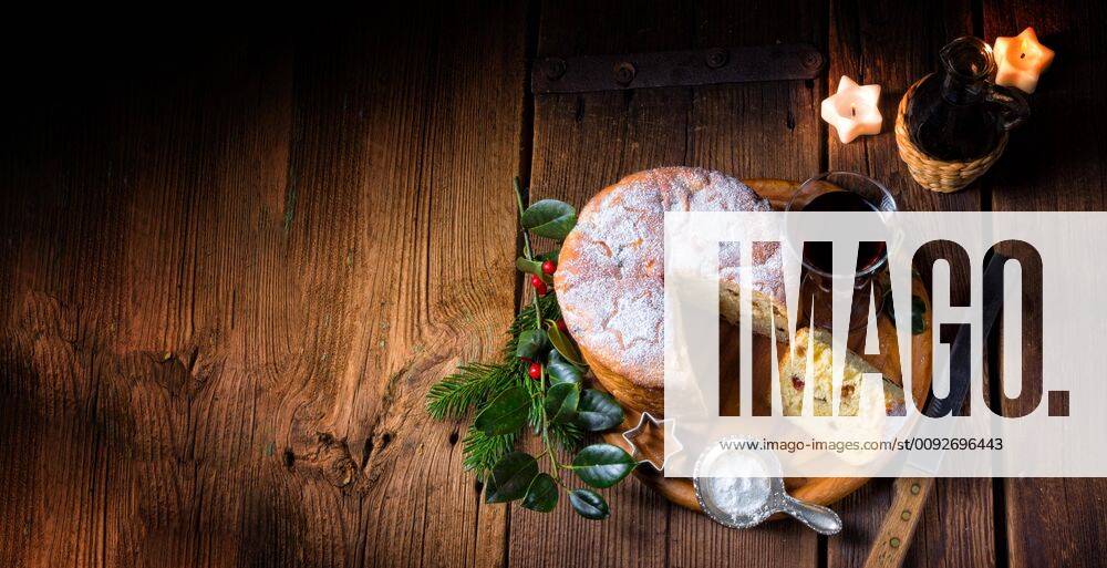 A delicious genuine Italian mum Christmas panettone