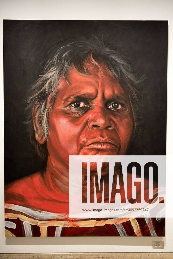 ARCHIBALD PEOPLE?S CHOICE AWARD, A painting of Aboriginal Elder Daisy Tjuparntarri Ward by artist David Darcy is seen at the Art Gallery of NSW in Sydney, Wednesday, August 14, 2019. David Darcy s portrait of Daisy, Tjuparntarri - Women s Business , has won the 2019 Archibald People s Choice award. ( NO ARCHIVING, , NO USE IN BOOKS WITHOUT CONSENT SYDNEY NSW AUSTRALIA