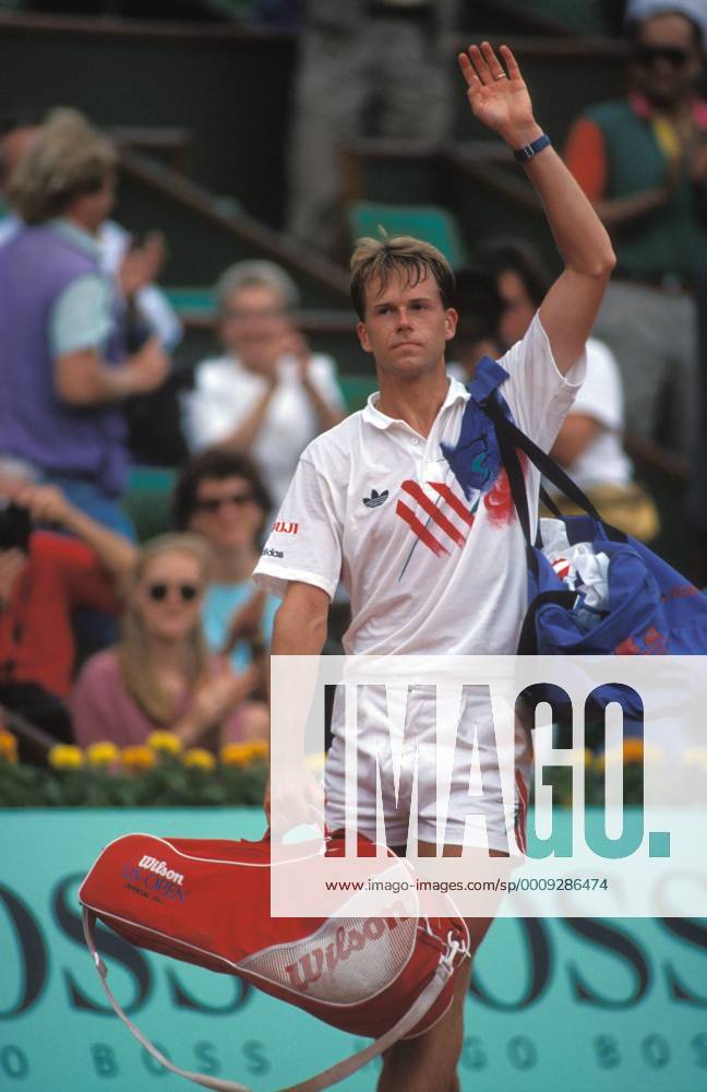 TENNIS FRENCH OPEN 1992 ROLAND GARROS, 25.05.-07.06.1992, PARIS - Stefan Edberg (SWE) Tennis French Open 1992