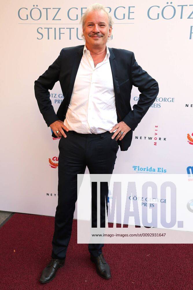 Award GOETZ GEORGE PRIZE 2019 Leander Haussmann on the Red Carpet for the award of the GOETZ GEORGE PRIZE on 19 August 2018 in the Astor Film Lounge The endowed prize shall commemorate this lifes work of Goetz George Berlin Charlottenburg Berlin Germany