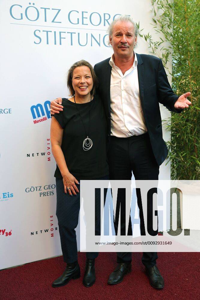 GOETZ GEORGE PRIZE 2019 Leander Haussmann and Tanja George on the Red Carpet for the GOETZ GEORGE PRIZE on 19 August 2018 in the Astor Film Lounge The endowed prize is intended to commemorate the lifes work of Goetz George Berlin Charlottenburg Berlin Germany