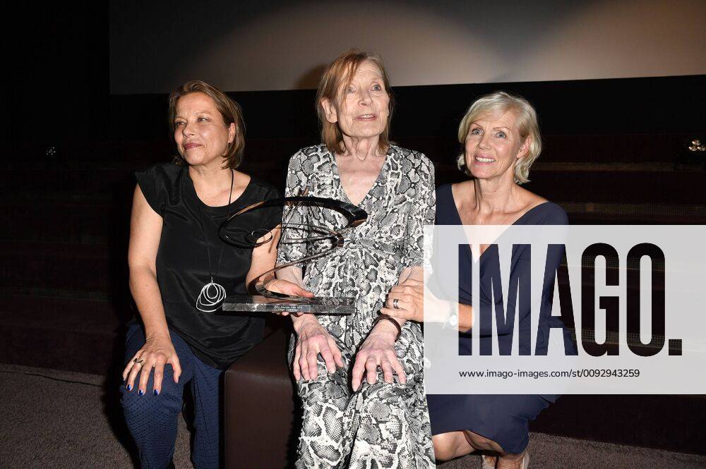 Tanja George, Margit Carstensen and Marika Ullrich at the presentation of the Götz George Prize 2019 in the Astor Film Lounge Berlin, 19 08 2019 Foto:xF.xFuturexImage