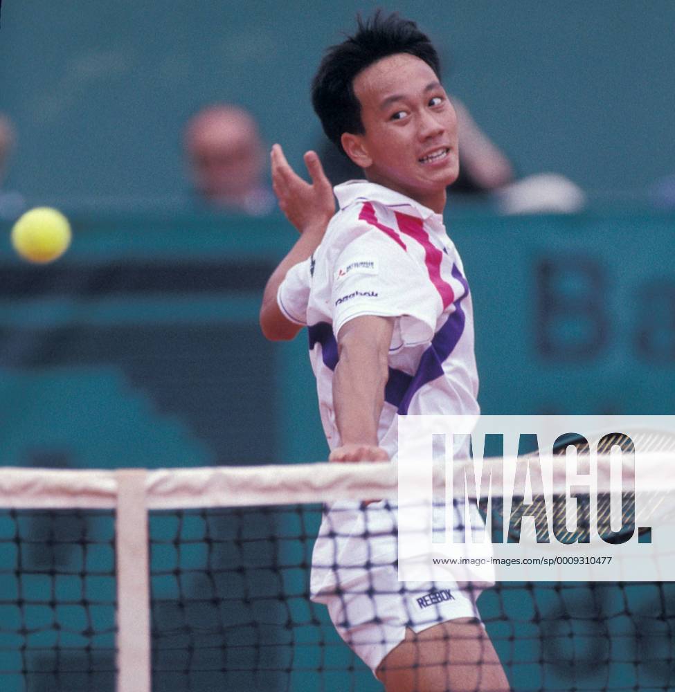 TENNIS FRENCH OPEN 1989 ROLAND GARROS, 29.05.-11.06.1989, PARIS - Michael Chang (USA) Tennis French Open Roland Garros 1989