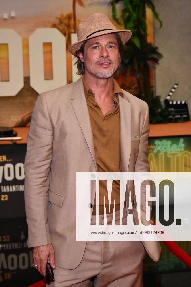 8 12 19.Brad Pitt at the premiere of Once Upon a Time in Hollywood in Mexico City, Mexico. (Credit Image: © Starmax Newscom via ZUMA Press)